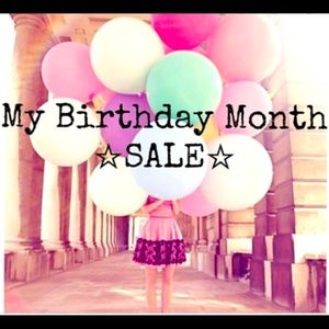 🎉🎂 It’s my Birthday Month SALE🎉🎂